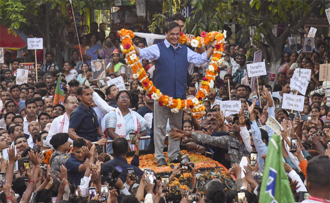 Different communities living in harmony in Assam as BJP is in power: Himanta